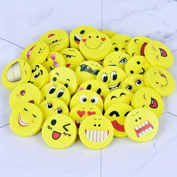 Emoji Erasers Assorted
