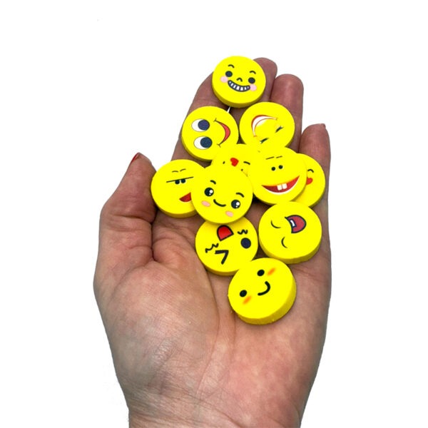 Emoji Erasers Assorted