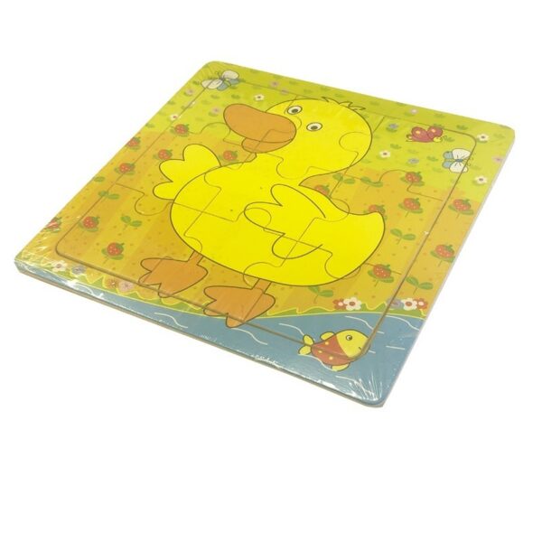 wooden puzzles 9pc