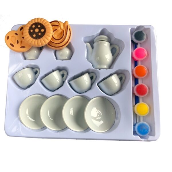 ceramic paint tea set