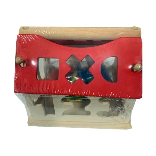 wooden shape sorter