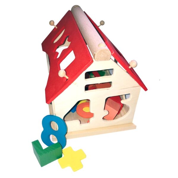 wooden shape sorter