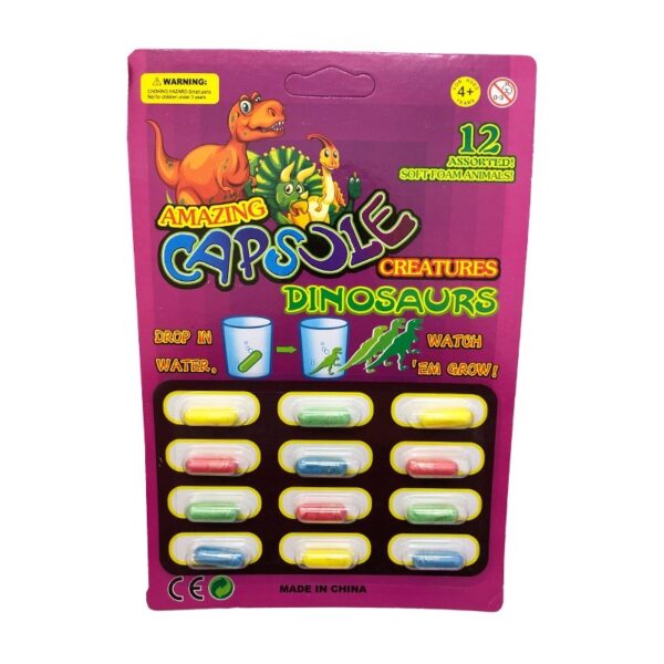 bath capsules dinosaurs