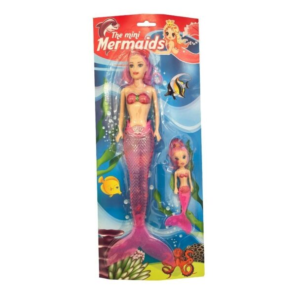 mermaid doll with baby