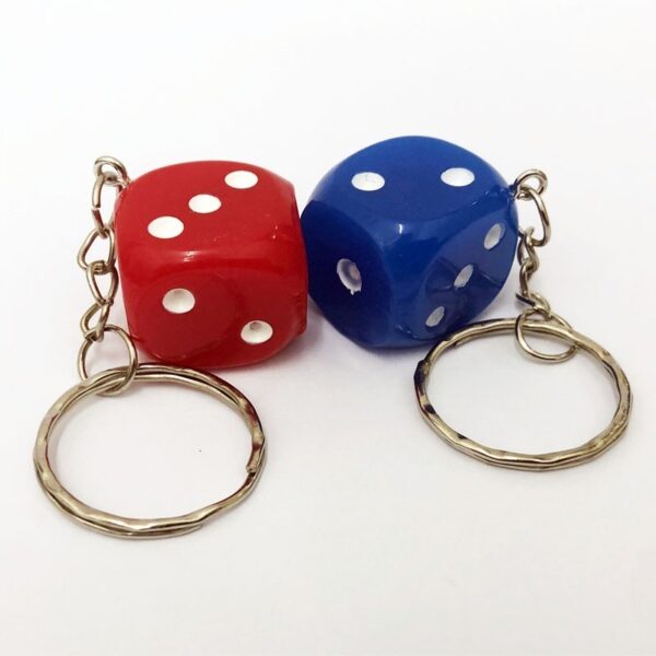 dice keyring