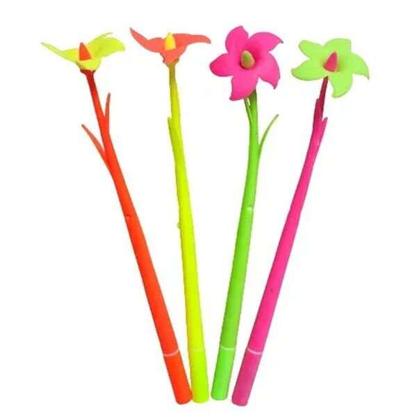 Flower Pen Assorted Colours