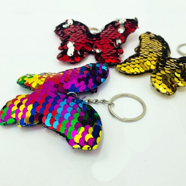 butterfly keyring