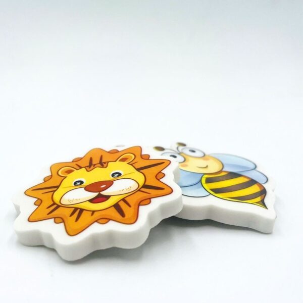animal erasers