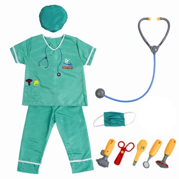 Deluxe Doctor Costume with Accessories