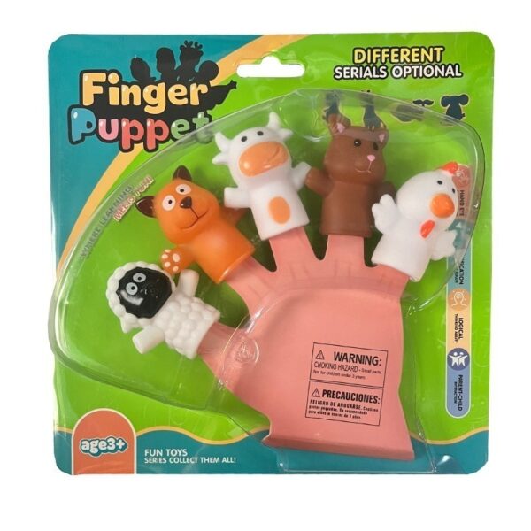 Finger Puppets 5pc Assorted - Image 5