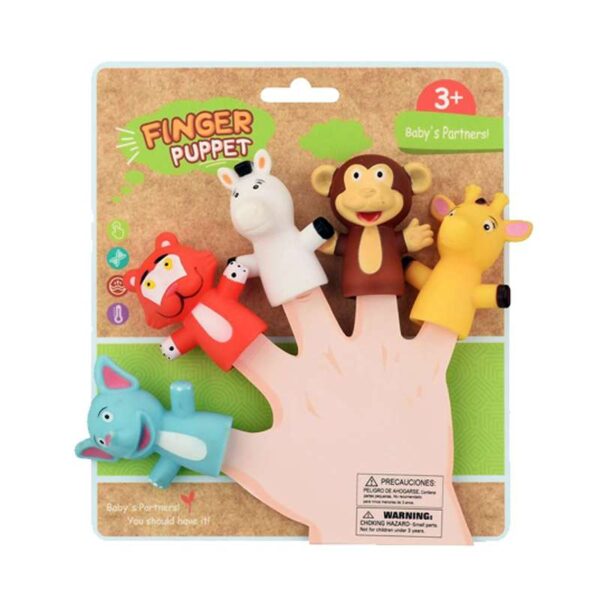 Finger Puppets 5pc Assorted
