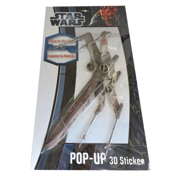 Star Wars 3D Glow in the Dark Pop Up Stickers