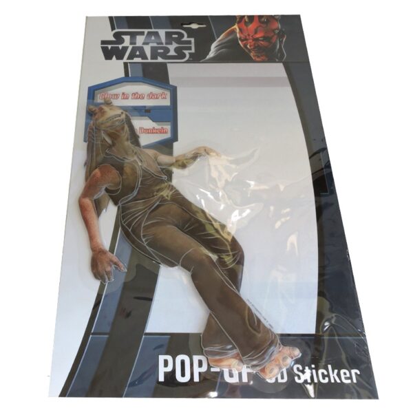 Star Wars 3D Glow in the Dark Pop Up Stickers