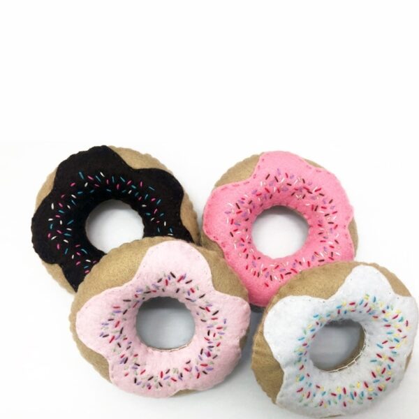 felt food doughnuts