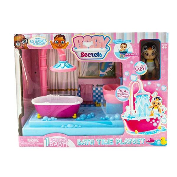 baby secrets bath time playset