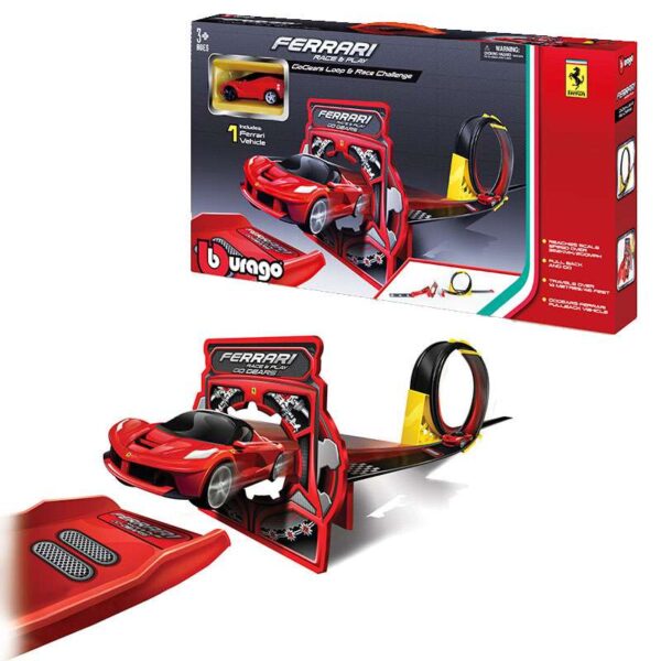BBurago Ferrari Go Gears Race
