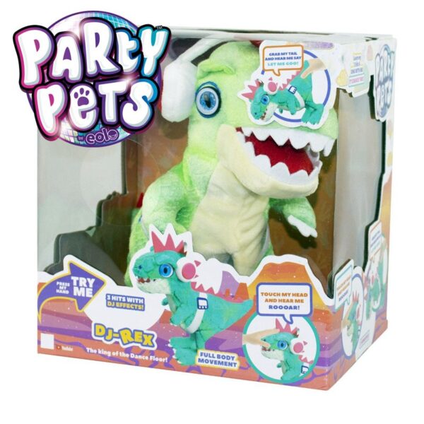 Party Pets DJ Rex Green