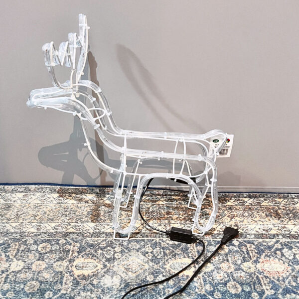Christmas Reindeer & Sleigh Outdoor Lights