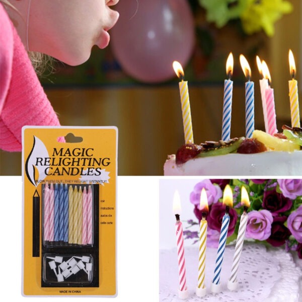 Magic Relighting Candles