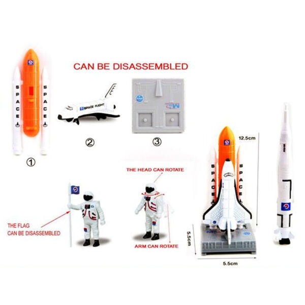 Space Set with Die Cast Space Shuttle