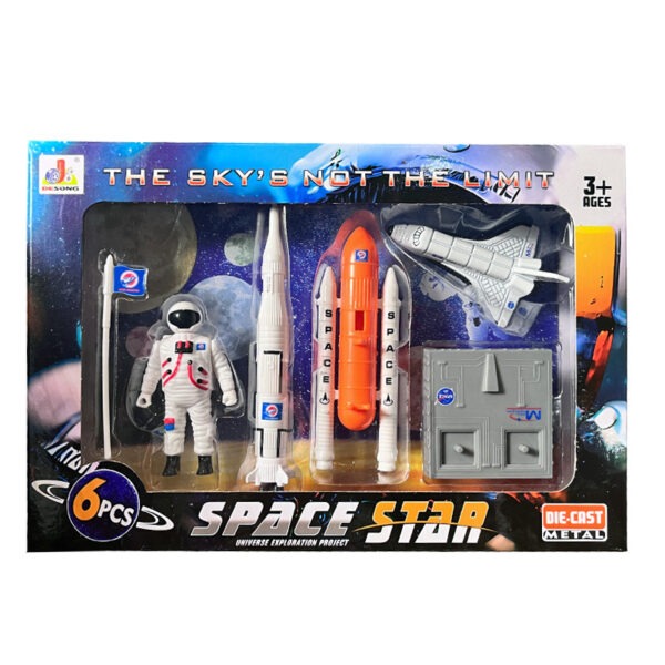Space Set with Die Cast Space Shuttle