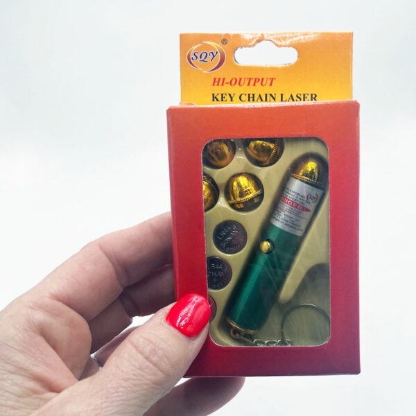 Laser Pointer Key Chain