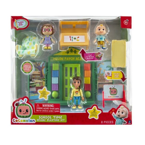 Cocomelon Schooltime deluxe set