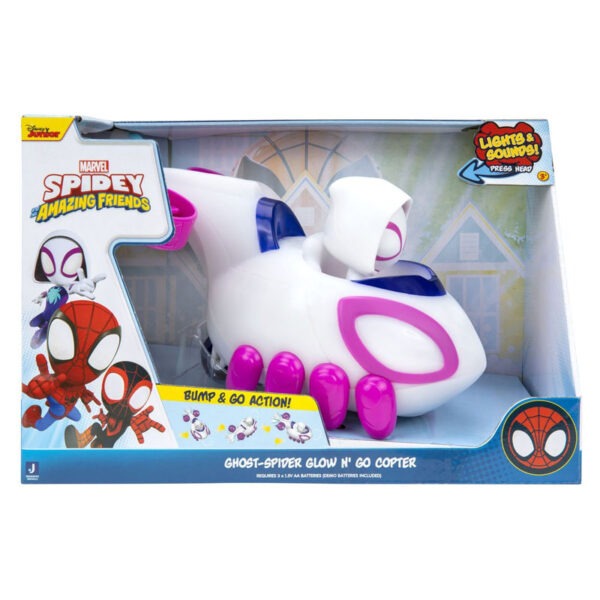 Spidey Ghost-Spider Glow n' Go Copter
