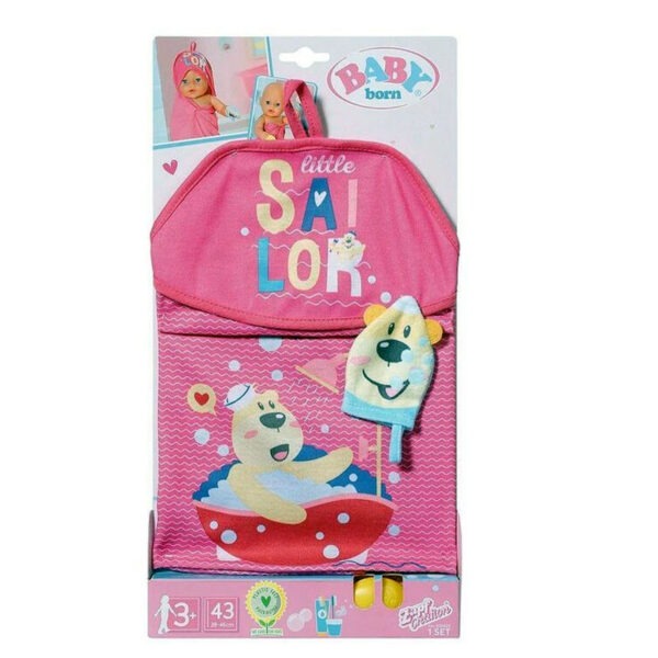 Baby Born Hooded Towel Set