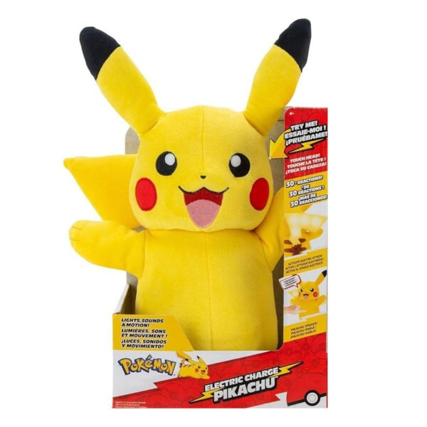 Pokemon Electric Charge Pikachu Plush