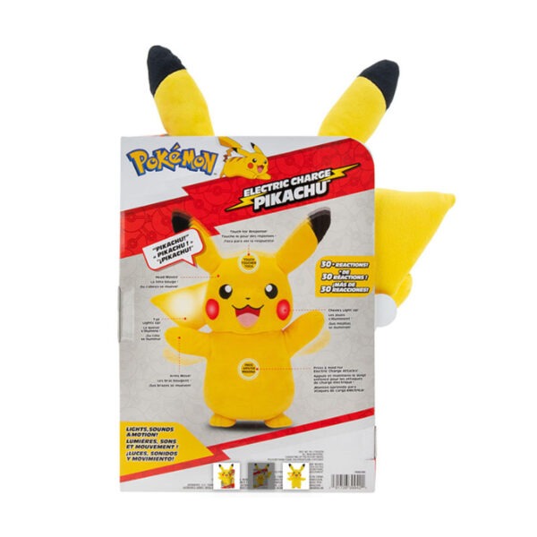 Pokemon Electric Charge Pikachu Plush