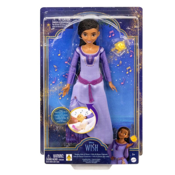 Disney Wish Singing Asha Doll