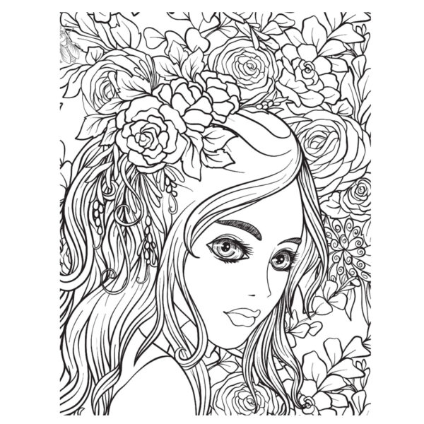 Adult Colouring in Book