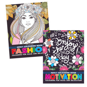 Adult Colouring in Book