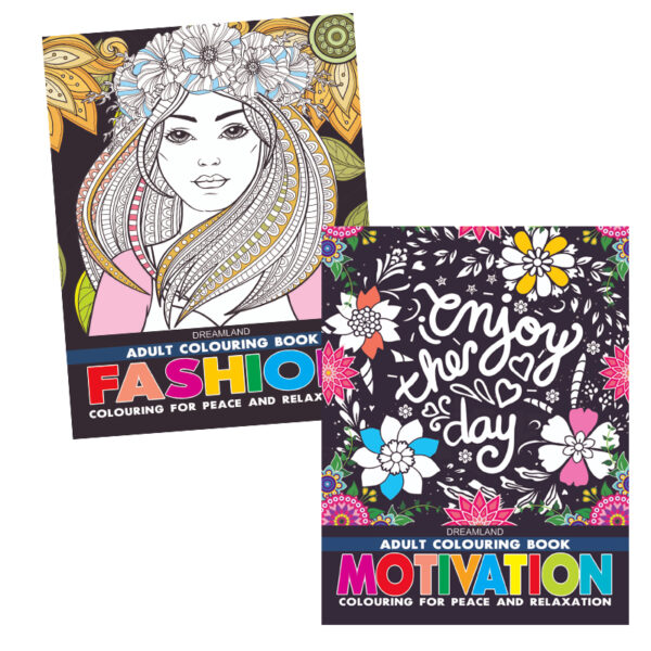 Adult Colouring in Book