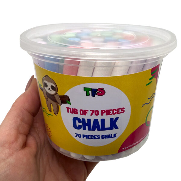 Bulk Tub 70 Pieces of Chalk - Image 3