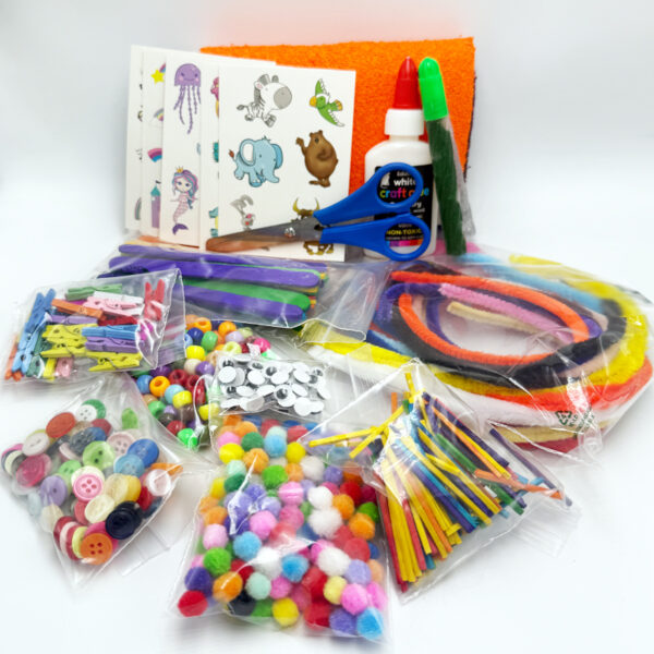 Bulk Bucket of Crafts 650pcs
