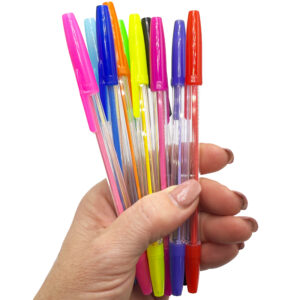 Coloured Ballpoint Pens 10pc